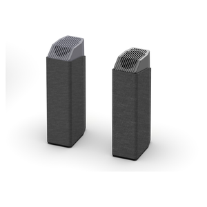 Barre de son de 6,5 pouces à double bobine en plastique ABS avec cône métallique, système sans fil et home cinéma pour une clarté vocale - Product Image 2