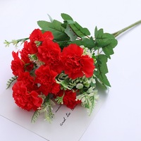 Bouquet de fleurs artificielles en soie, arrangements de fausses fleurs, tiges pour bouquet de mariée DIY pour décoration de mariage
