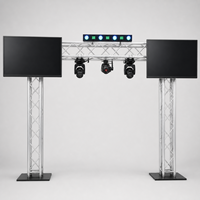 Sistema de Columnas Totem de Aluminio 6061-T6 para Ferias Comerciales y Escenarios de TV
