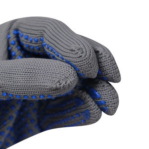 Venta al por mayor de China Guantes punteados de <span class=keywords><strong>PVC</strong></span> de doble cara Guantes de algodón de trabajo cómodos para el trabajo - Product Image 5