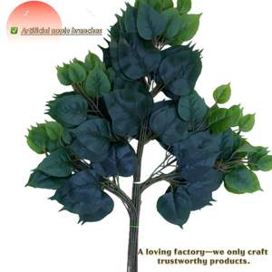 Branches de faux banian créatives à faire soi-même pour les projets de classe d'art, couronne florale artisanale, décoration de porte, activité artisanale sur le thème de la nature, fournitures - Product Image 1