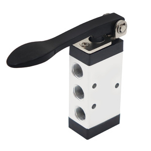 Válvula Manual Neumática M5 de 2 Posiciones y 5 Vías con Interruptor de Límite, Válvula de Control Mecánica Accionada por Aire para Automatización Industrial - Product Image 1