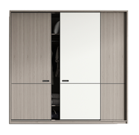 Armoire personnalisée pour toute la maison tatami simple moderne ensemble maison chambre à coucher en bois massif boîte haute rangement lit lumière meubles de luxe