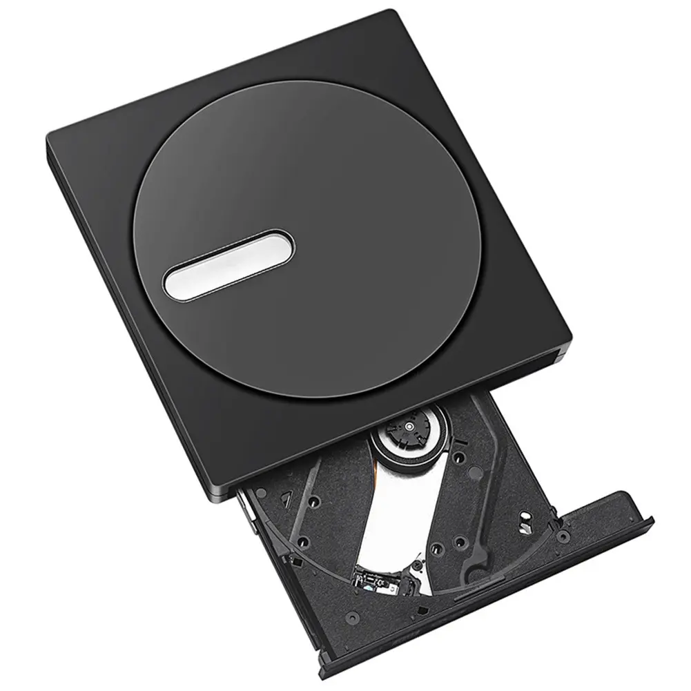 Nieuwe Aankomst Externe Slanke Cd Dvd Rom Schijf Lezer Type C Usb 3.0 Draagbare Cd Dvd Optische Drive Voor Desktop Pc Laptop