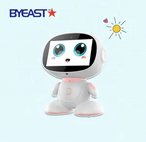 Regalo de Navidad fábrica barata LED Hogar Escuela niños máquina de aprendizaje niños mini educativo AI EMO juguetes inteligentes robot inteligente