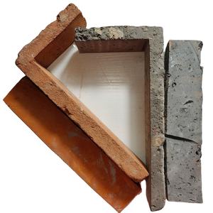 <span class=keywords><strong>Revestimiento</strong></span> de pared antiguo, piezas rojas, con esquinas - Product Image 1