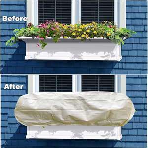 Protectores para Plantas de Exterior con Cierres de Cordón, Protección contra Heladas para Vegetales, Insectos, Pájaros y Plagas - Product Image 2