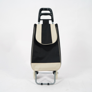 Large Foldable Hand Trolley <b>Cart</b> for Daily Grocery Shopping for Family Use with Comfortable Seat for Old People Vegetables Food - Product Image 5