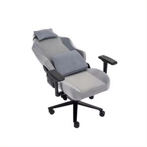 Chaise de <span class=keywords><strong>jeu</strong></span> E-Sport en tissu velours complet, mousse moulée, tissu professionnel, pivotante, course automobile, <span class=keywords><strong>PC</strong></span> Gamer, Cadeira avec mécanisme d'inclinaison - Product Image 2