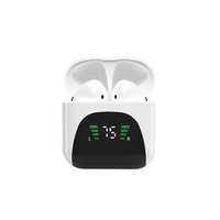 Écouteurs bluetooth, mini oreillettes, sans fil, stéréo avec affichage LED, TWS, prise en charge de l'ia