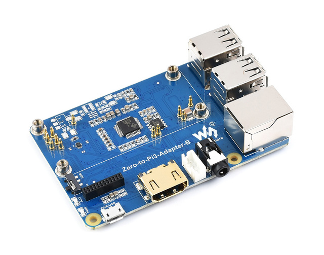 Raspberry Pi Zero 2W To 3B Adapter Alternative Solution for Raspberry Pi 3 Model B/B+