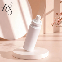 Flacon pulvérisateur à fine brume en plastique PET imprimé pour sérum de soin de la peau, cosmétiques et parfums capillaires