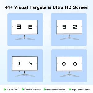 Instrumento Óptico para Examen de la Vista Aist Optics K215F, Tabla de Visión LCD/Monitor Automático con Certificación CE - Product Image 3