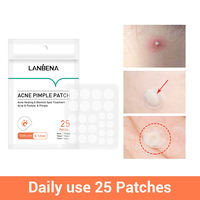 LANBENA Patchs anti-acné apaisants et réparateurs pour usage quotidien, marque privée, 25 patchs