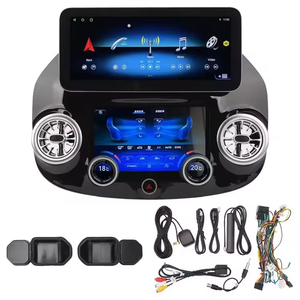 Radio de coche Android con Panel de CA para <span class=keywords><strong>Mercedes</strong></span> Benz Vito 12,3 Multimedia AC Control navegación GPS pantalla táctil Audio - Product Image 4