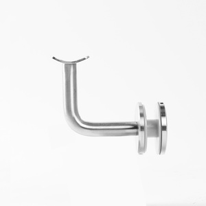 Soporte de pared de acero inoxidable de bajo costo para pasamanos de vidrio, accesorios para barandillas y balaustradas - Product Image 2