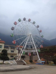 Manège Grande Roue pour Parcs d'Attractions, Jardins de Trampolines, Auto-Scooter en Fibre de Verre, Plastique, Métal et Acier Durables - Product Image 2