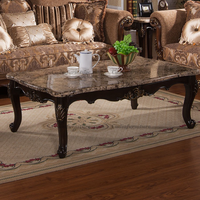 Ensemble de canapés de salon en tissu de structure en bois sculpté à la main européen de luxe européen
