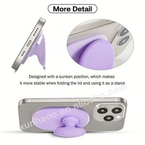 Tùy chỉnh nam châm điện thoại di động chủ điện thoại ổ cắm Grip chân đế cho iPhone Grip từ griptok lên ổ cắm điện thoại từ Grip - Product Image 4