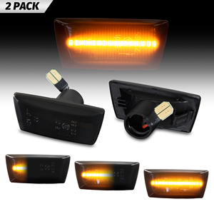 2pcs siêu sáng năng động lần lượt tín hiệu ánh sáng bên chỉ số tuần tự đèn cho <span class=keywords><strong>Opel</strong></span> - Product Image 2