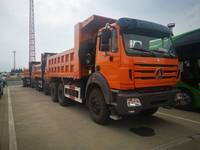 Beiben camion à benne 6x4 à chargement automatique, camion à benne de 15 tonnes