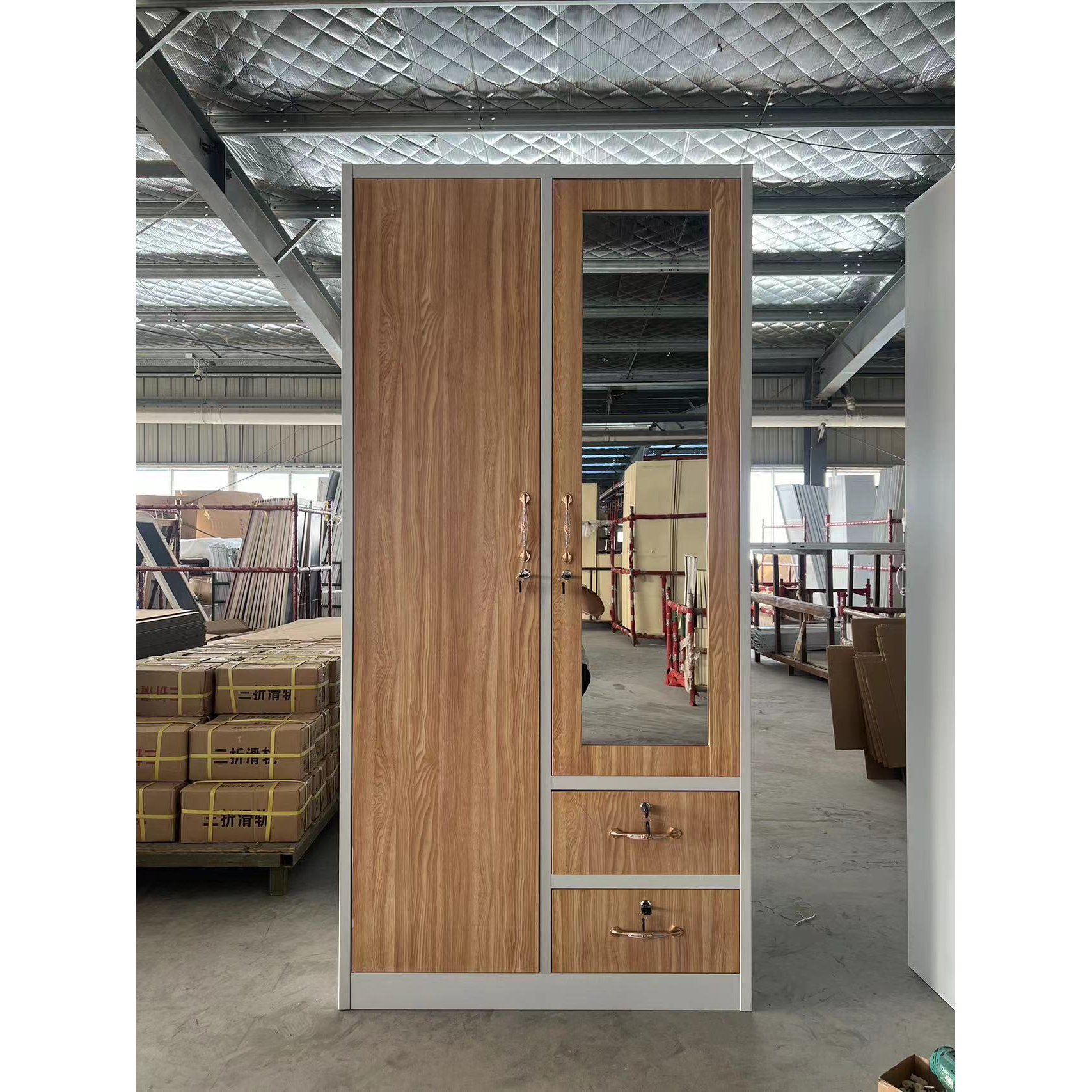 Steel Cupboard from Godrej for Kid Wardrobe Design