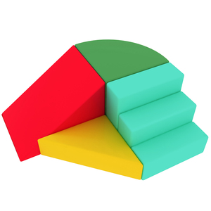 Equipo de Juegos Interior para Bebés y Niños Pequeños, Combinación de Escalada y Juego Suave para Interiores, Ideal para el Hogar - Product Image 3