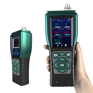 เครื่องวิเคราะห์ก๊าซแบบพกพา 5-in-1 พร้อมปั๊มดูด ตรวจวัดความเข้มข้นของก๊าซ HCN CLO2 SIH4 CH3BR CS2 SF6 C2H4 C2H6O พร้อมสัญญาณเตือนก๊าซ He CH2O O3 - Product Image 1