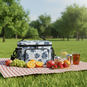 Sac isotherme personnalisé Hawaï design, durable, imperméable, qualité alimentaire, grande capacité, poignées renforcées pour étudiants et écoles - Product Image 2