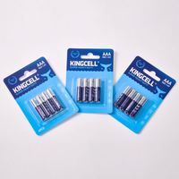 Pile au carbone-zinc AAA R03 1,5 V haute performance au chlorure de zinc pour télécommande, horloge, lampe de poche, calculatrice, jouet