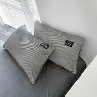 Farine de lait d'hiver Classe A Coral Flour Bed Sheet Cover Flannel Plus Plush duvet cover set 3 pieces blanket bedding