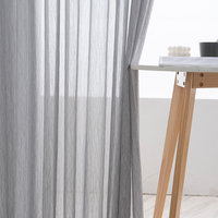 Innermor Moderne Voile Tulle coton Lin Sheer rideau Fenêtre Rideaux Pour Salon