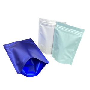 Color Stand up Cosmetic Blind Stationary Powder Food Packing Laminado Stand up Pouch Bolsa de plástico en stock - Product Image 5