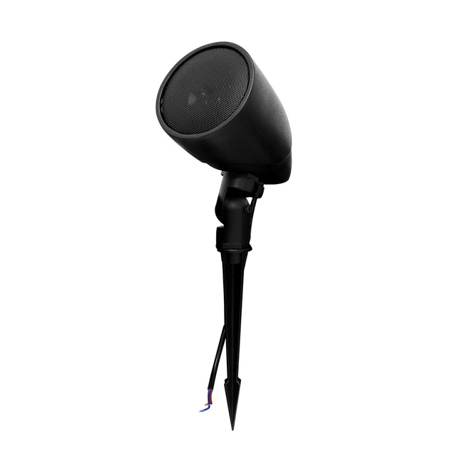 V 15W IP66 Ground Mounted Garden Speaker with 3" Full Range for Outdoor Landscaping Garden Speaker