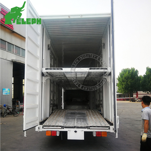 <span class=keywords><strong>Remorque</strong></span> de camion semi-<span class=keywords><strong>remorque</strong></span> de type fermé pour le transport de voitures de course - Product Image 5