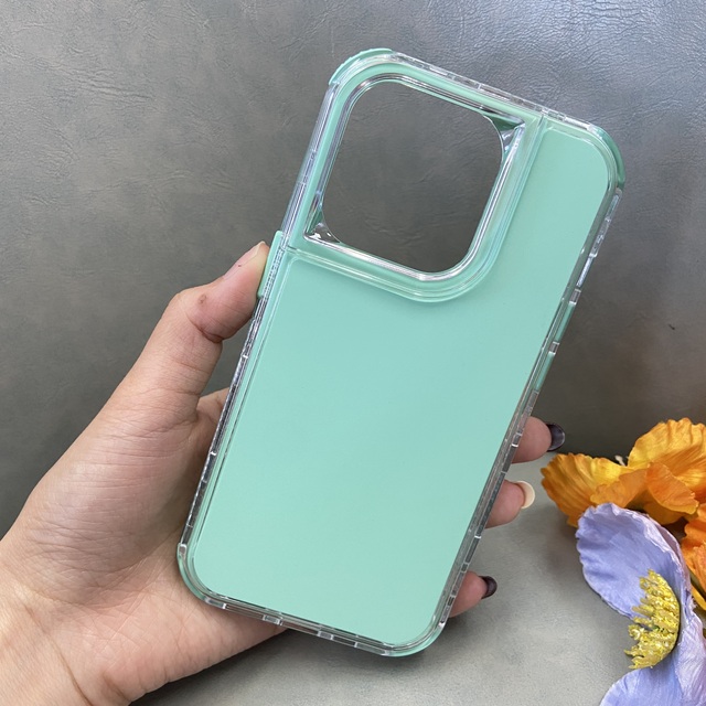 Solid TPU Matte Finish Shockproof Hard Clear PC Bumper Cell Phone Case for MOTO G Play 4G 2024 G14 G04 G24