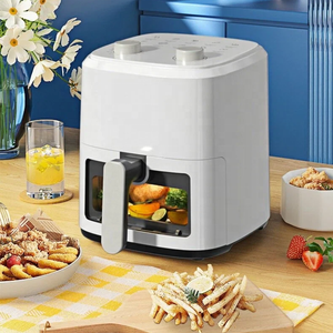 Freidoras <span class=keywords><strong>de</strong></span> <span class=keywords><strong>Aire</strong></span> Domésticas en Oferta, 1400W, 5L 6L, Comerciales, con Canasta Antiadherente, <span class=keywords><strong>Freidora</strong></span> <span class=keywords><strong>de</strong></span> <span class=keywords><strong>Aire</strong></span> Eléctrica Manual - Product Image 1