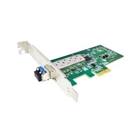 Adaptador de Red Óptico de 1G con un Solo Puerto SFP, PCI-E X1 con Chip Intel I210