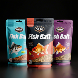 ถุงใส่เหยื่อตกปลาแบบนิ่มพลาสติ<span class=keywords><strong>ก</strong></span> Mylar เกลือน้ำว่ายน้ำเหยื่อล่อปลากุ้ง - Product Image 2