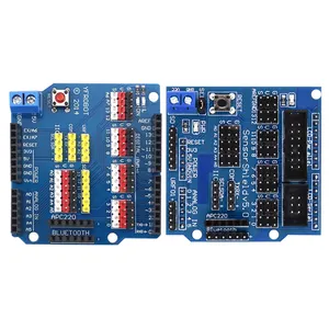 แผงป้องกันเซ็นเซอร์ V5แผงวงจรขยายสำหรับ Arduino, แผงวงจรขยาย V5โมดูลอิเล็กทรอนิกส์ V5.0 R3 Arduino