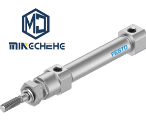 Actuador Neumático de Cilindro Redondo de Alta Precisión DSNU-S-8-10-P-A-MQ 5205897 de Acero Inoxidable, Estándar ISO para Sistemas de Automatización - Product Image 1