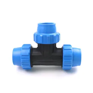 Factory Drip Irrigation Pipe Fittings PP Compression Fittings for Irrigation
