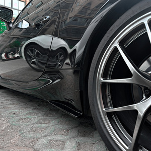 Subaru Side Skirts Rear Bumper Carbon Fiber Texture ABS Adhesive Fit For BRZ Toyota GR86 2022 Models - Product Image 2