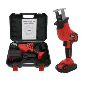 Lithium ion reciprocating saw, high-power horse knife saw, 21V electric saw, wood, steel, and iron