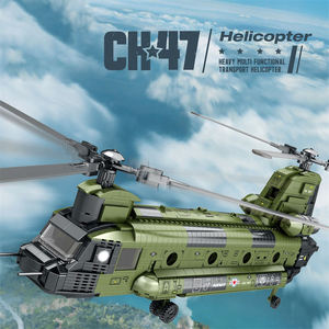 ตัวต่อเรโอบริกซ์ 33031 เฮลิคอปเตอร์ขนส่งทางทหาร CH-47 ชินนุก ของเล่นแบบประกอบสำเร็จรูปสำหรับผู้ใหญ่ ของขวัญ - Product Image 2