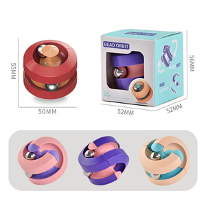 Bola de descompresión con laberinto giratorio de metal, ideal como regalo para fiestas, adecuada para el entrenamiento de la ansiedad y la concentración. - Product Image 2