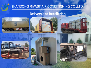 เครื่องปรับอากาศแบบแยกส่วนอุตสาหกรรม ประหยัดพลังงาน เป็นมิตรกับสิ่งแวดล้อม ใช้สารทำความเย็น R-410A ระบบ DX สำหรับโรงงานและเชิงพาณิชย์ ได้รับการรับรองมาตรฐาน CE/ISO - Product Image 3