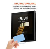 YC-SM42PM Panneau tactile mural Android 4 pouces pour contrôle intelligent, PoE, NFC, RFID en option, écran de contrôle mural de type 86