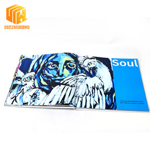 Impresión de Libros de Arte con Tapa Dura Personalizada y Estampado en Lámina Dorada para Portafolio de Exposiciones de Artistas - Product Image 3