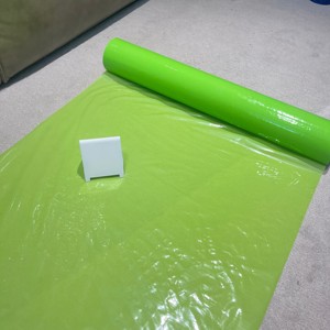 Film PE auto-adhésif Tianrun, film étirable souple pour sols, escaliers, tapis en <span class=keywords><strong>laine</strong></span>, 50 cm, produits ménagers moulés par soufflage - Product Image 3